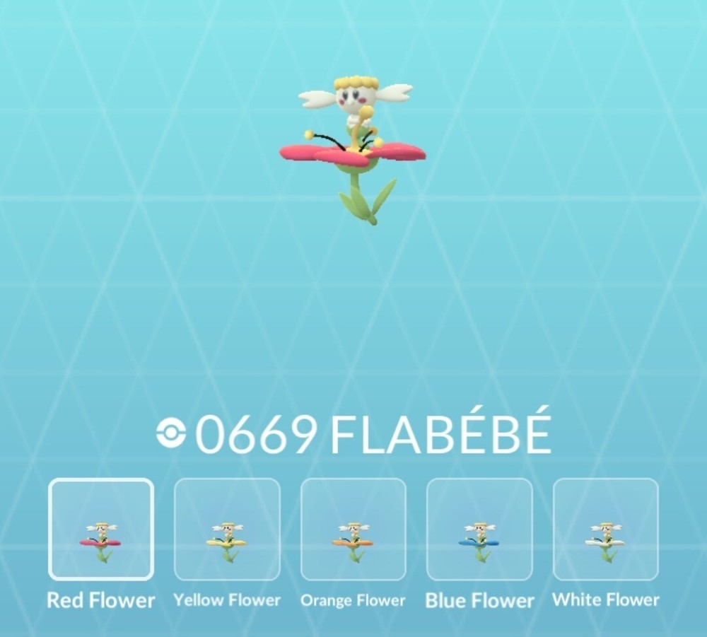Pokémon Regional Flabebe Go TD