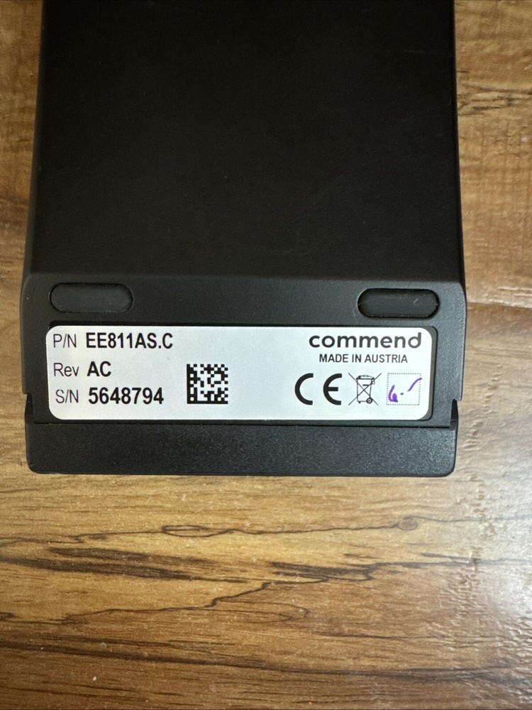 Commend EE811AS.C Rev AC Master and Central Contol Station
