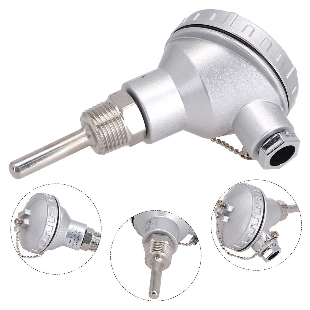 Precise Measurements with RTD PT100 Temperature Sensor Probe and 1/2 NPT Thread