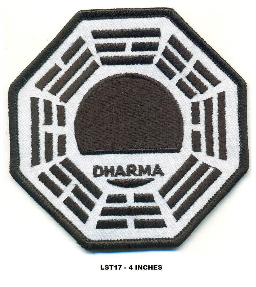 LOST TV SHOW  PATCH - TEMPLE - LST17