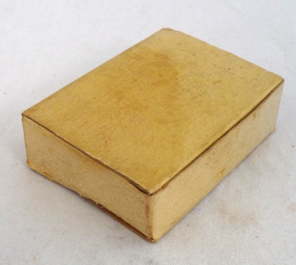 Antique Box Harvard Button Fasteners advertising shoe celluloid
