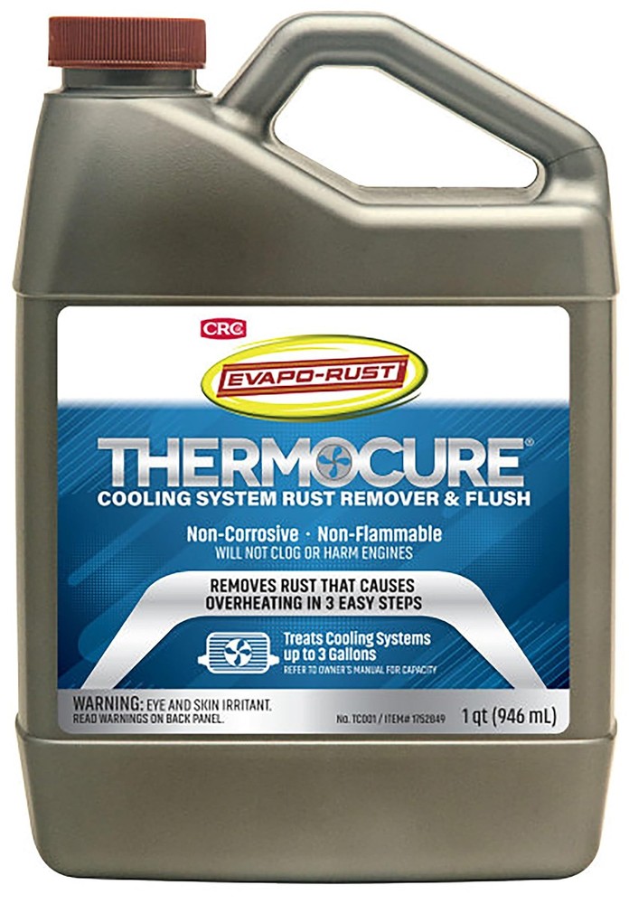 Rust Remover for Vehicle Cooling Systems  32 Oz Thermocure Solution