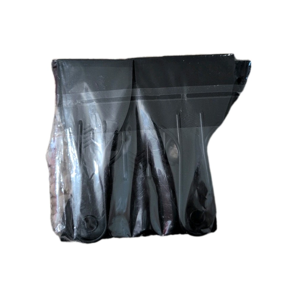 5 Piece Plastic Putty Knife Set