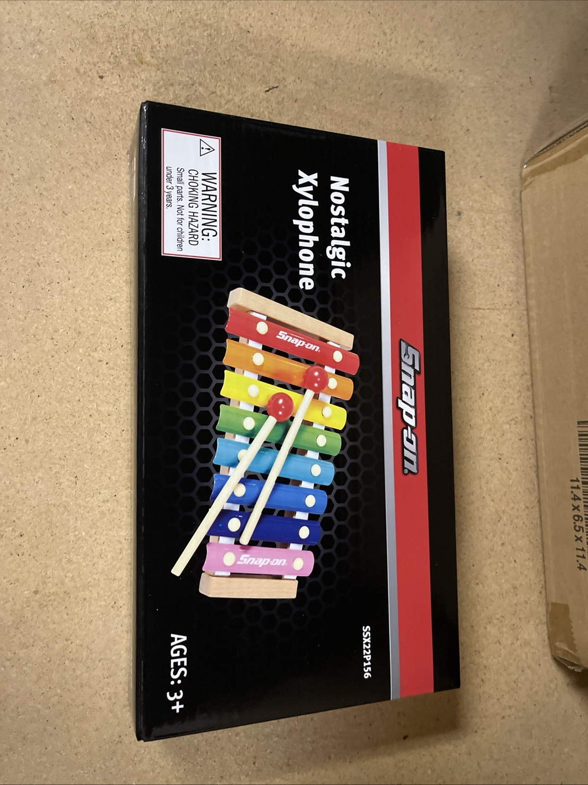 Snap-on Tools Colorful Nostalgic Xylophone Collectible Toy SSX22P156