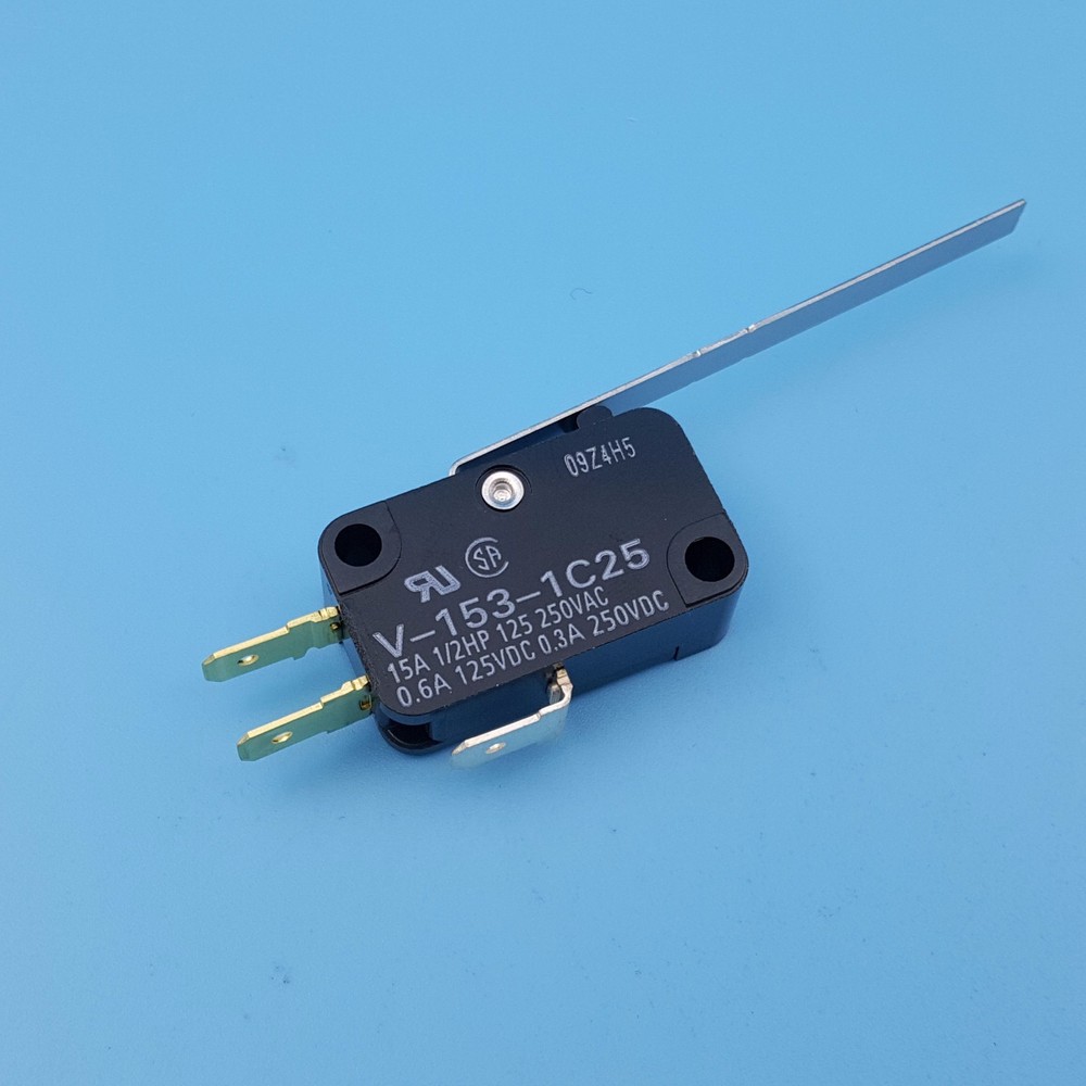 Omron V-153-1C25 Momentary Long Hinge Lever 3Pin SPDT Mini Basic Limit Switch