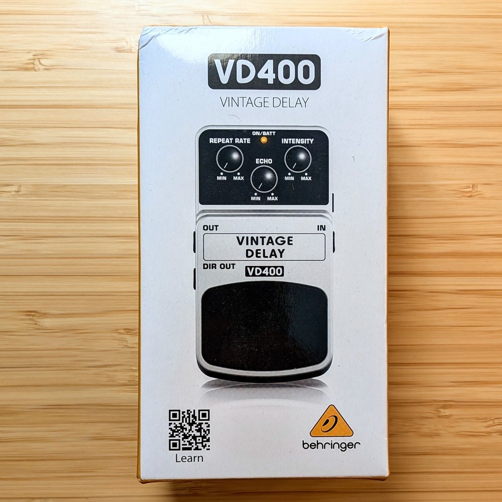 Behringer VD400 Vintage Analog Delay Effects Pedal