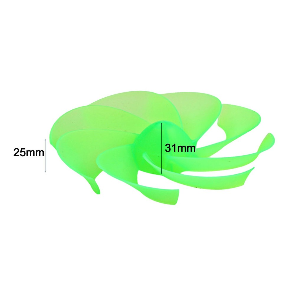 Lightweight and Robust 2pcs Fan Blades for Educational Wind Power Experiments