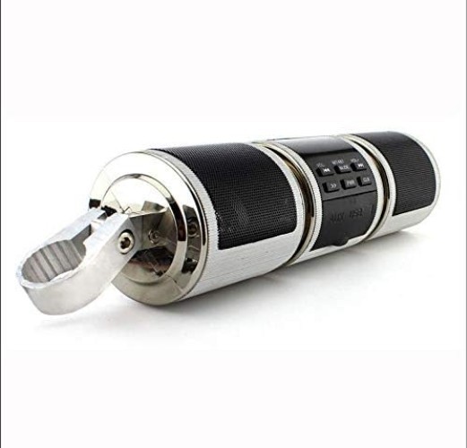 Dynamic Bluetooth Motorcycle Speaker System with LCD Display - Dual 7W Output