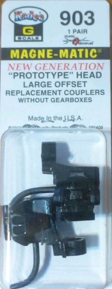 Kadee G Scale #903 AAR Type E Knuckle Couplers 1 Pair