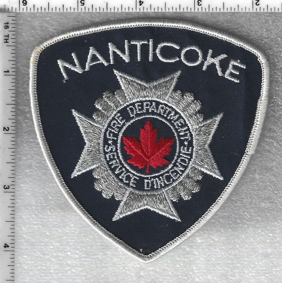 Nanticoke Fire Department  (Ontario, Canada)  Shoulder patch