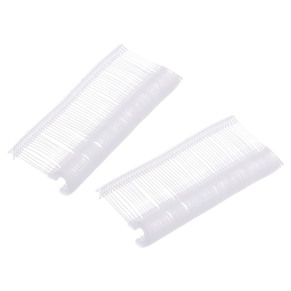 2000pcs J Hook Fasteners 2" Clear Standard Tagging Gun Refill Barb Fasteners
