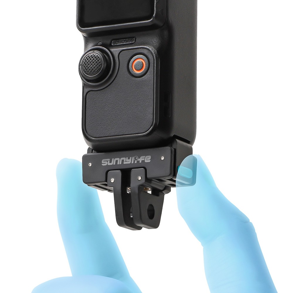 For DJI OSMO POCKET 3 Camera Quick Release Adapter Foldable Expansion Claw Clasp