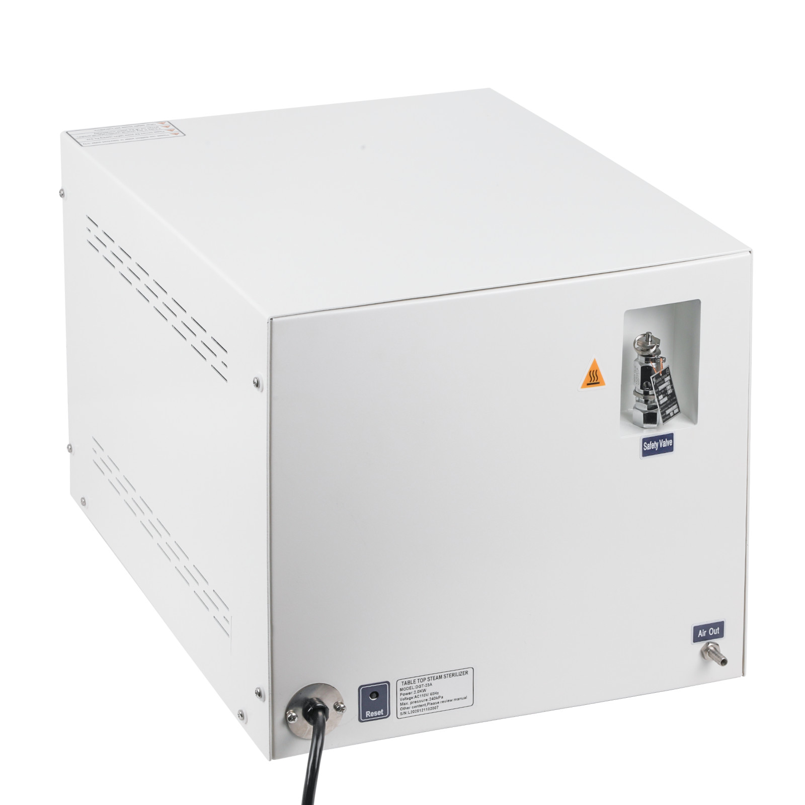 23L Dental Autoclave Steam Sterilizer Medical Dentist Surgical Sterilization USA