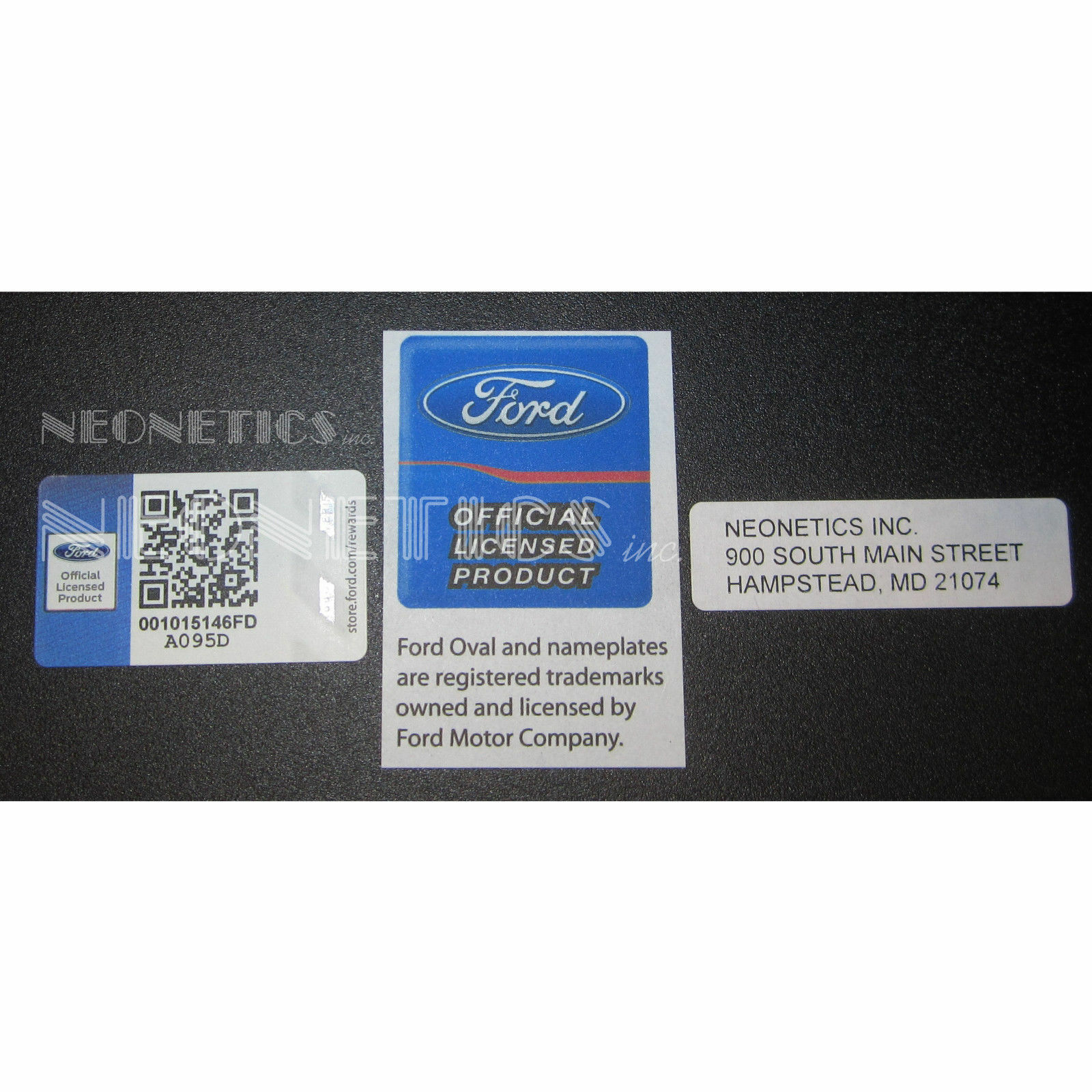 Neon sign Ford Oval Steel Case Lamp wall light Mustang 30" F-150 F100 F350 truck