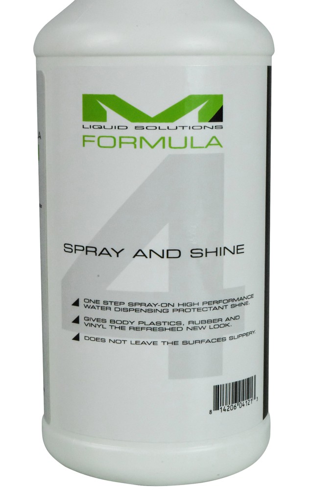 Matrix Liquid Solutions Formula 4 Biodegradable Spray&Shine Detailer 32oz 7 Pack