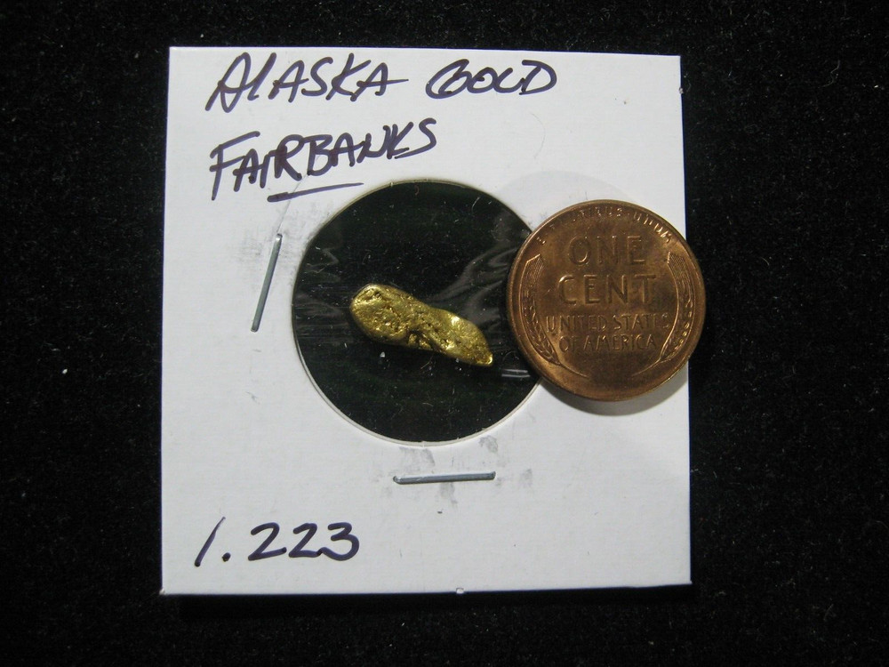ALASKA GOLD 1.223 GRAMS