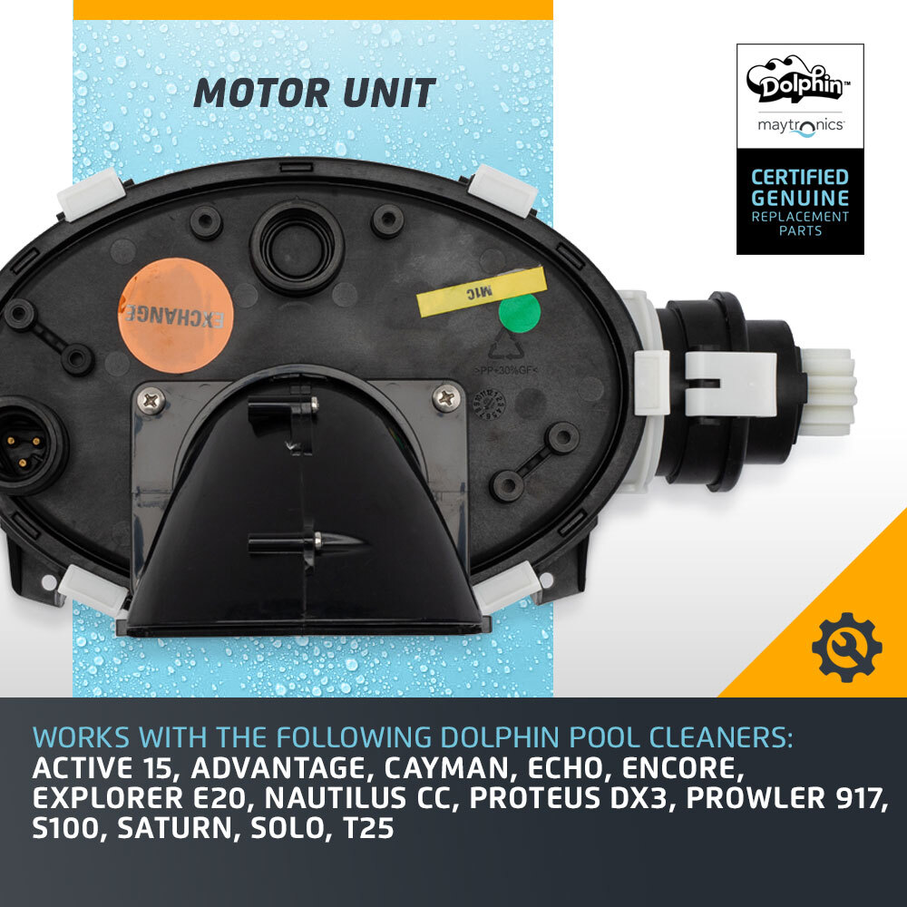 Replacement Motor Unit for Dolphin Robotic Pool Cleaner 9995386-EX