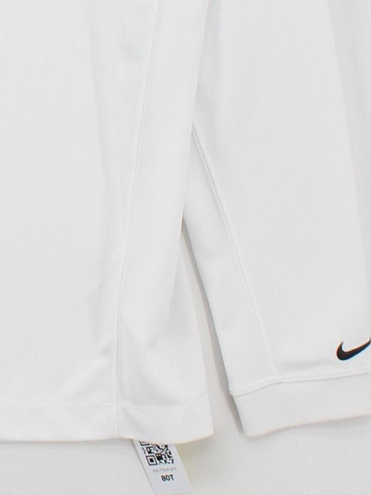 Nike Men's Polo M White 100% Polyester Collared Basic