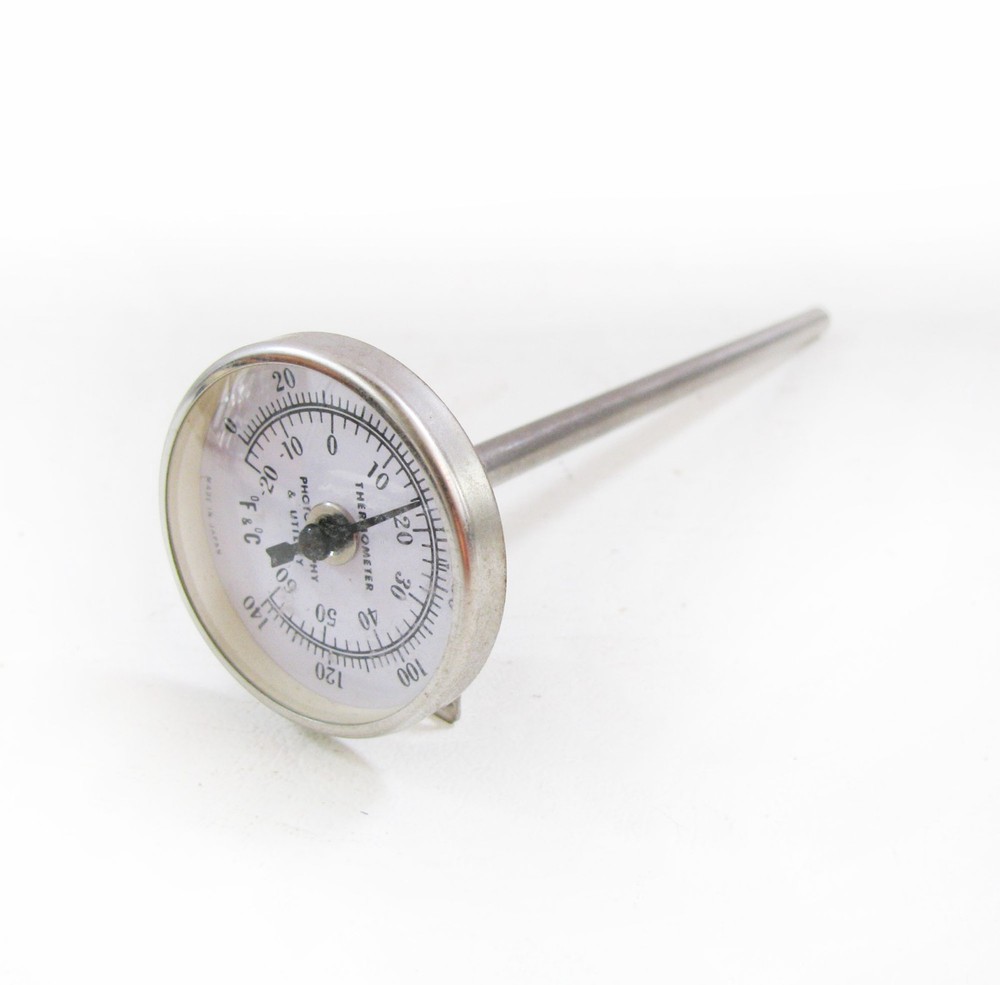 Vintage Darkroom Photography & Utility Developing Thermometer