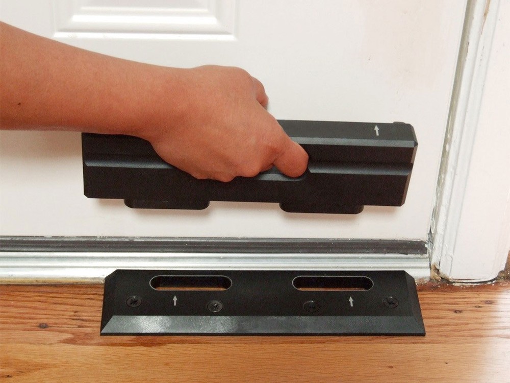 Security Door Pole | French Door Security | Double Door Security |
