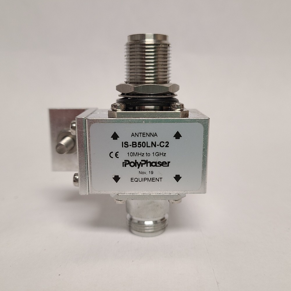 PolyPhaser IS-B50LN-C2-ME RF Bulkhead Arrestor