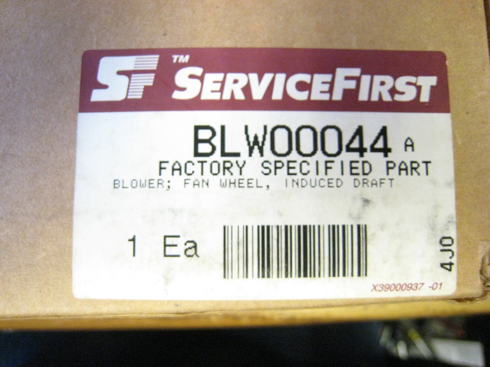 SERVICE FIRST BLW00044 BLOWER FAN WHEEL
