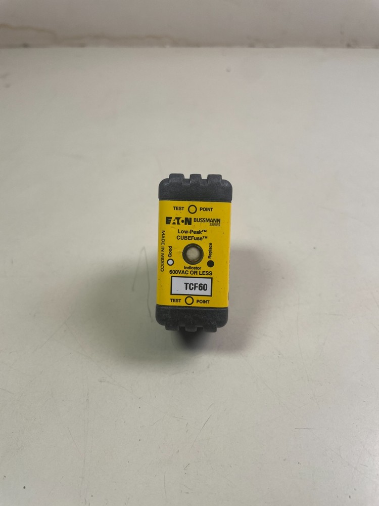 Bussmann TCF60 Low-Peak Cube Fuse Surplus