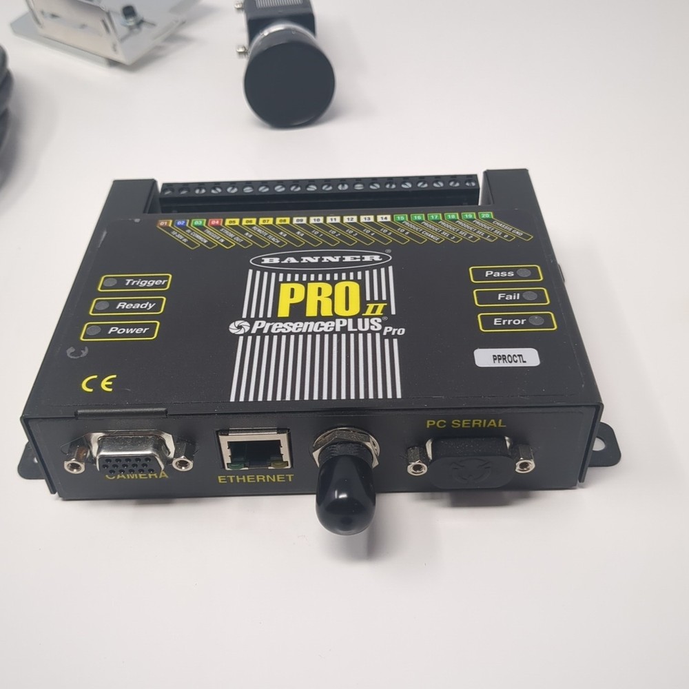 Vision System - Banner Engineering Presence Plus Pro 2 Camera Box And Cable