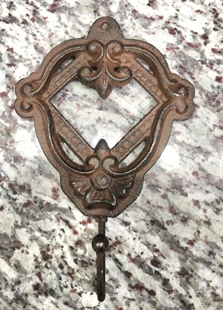 Cast Iron Wall Mount Hook