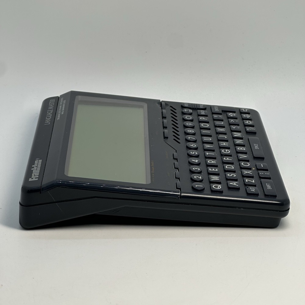 Vintage Franklin LM-6000 The Speaking Language Master Dictionary Tested Working!