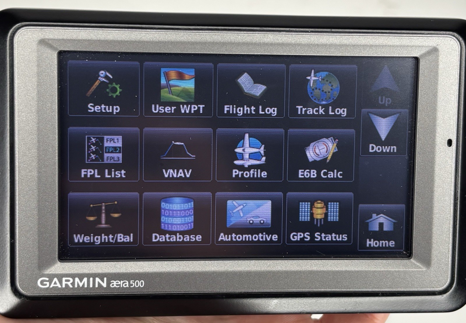 Garmin Aera 500 Portable Aviation Plane GPS Accessories Yoke Mount Cradle Bundle