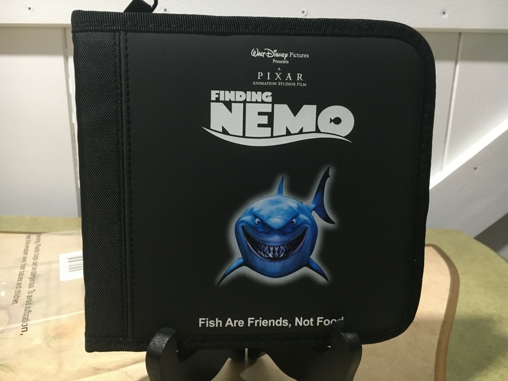 DVD HOLDER FINDING NEMO 12 CAPACITY CREATED EXCLUSIVELY FOR DISNEY/PIXAR