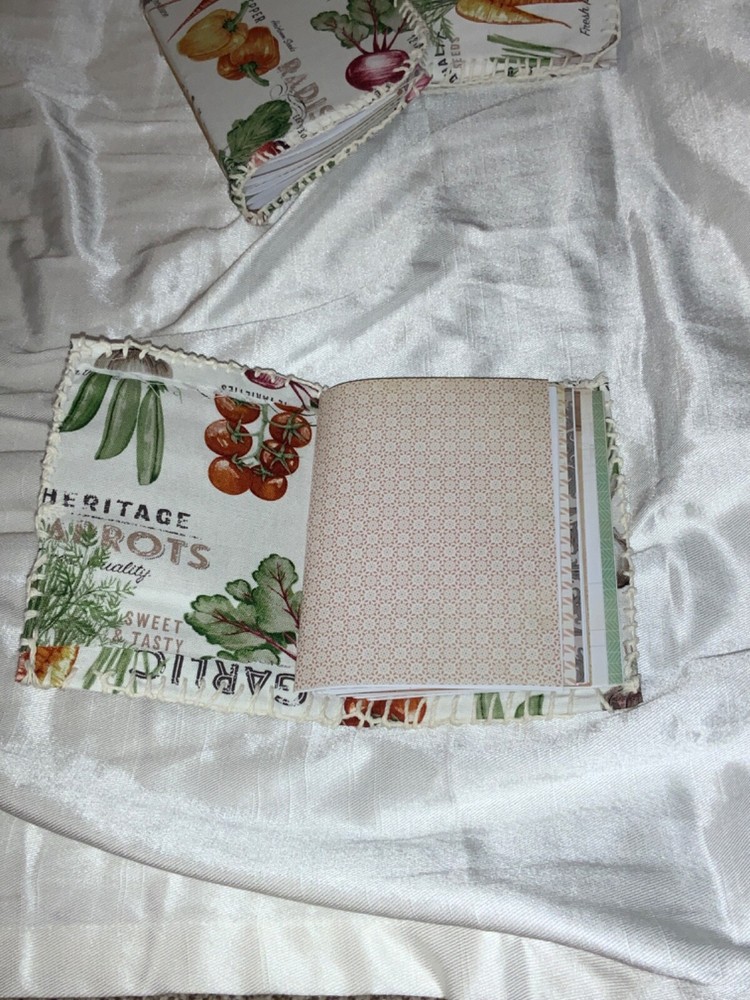 Handmade Veggie Journal-Craft Writing Notebook