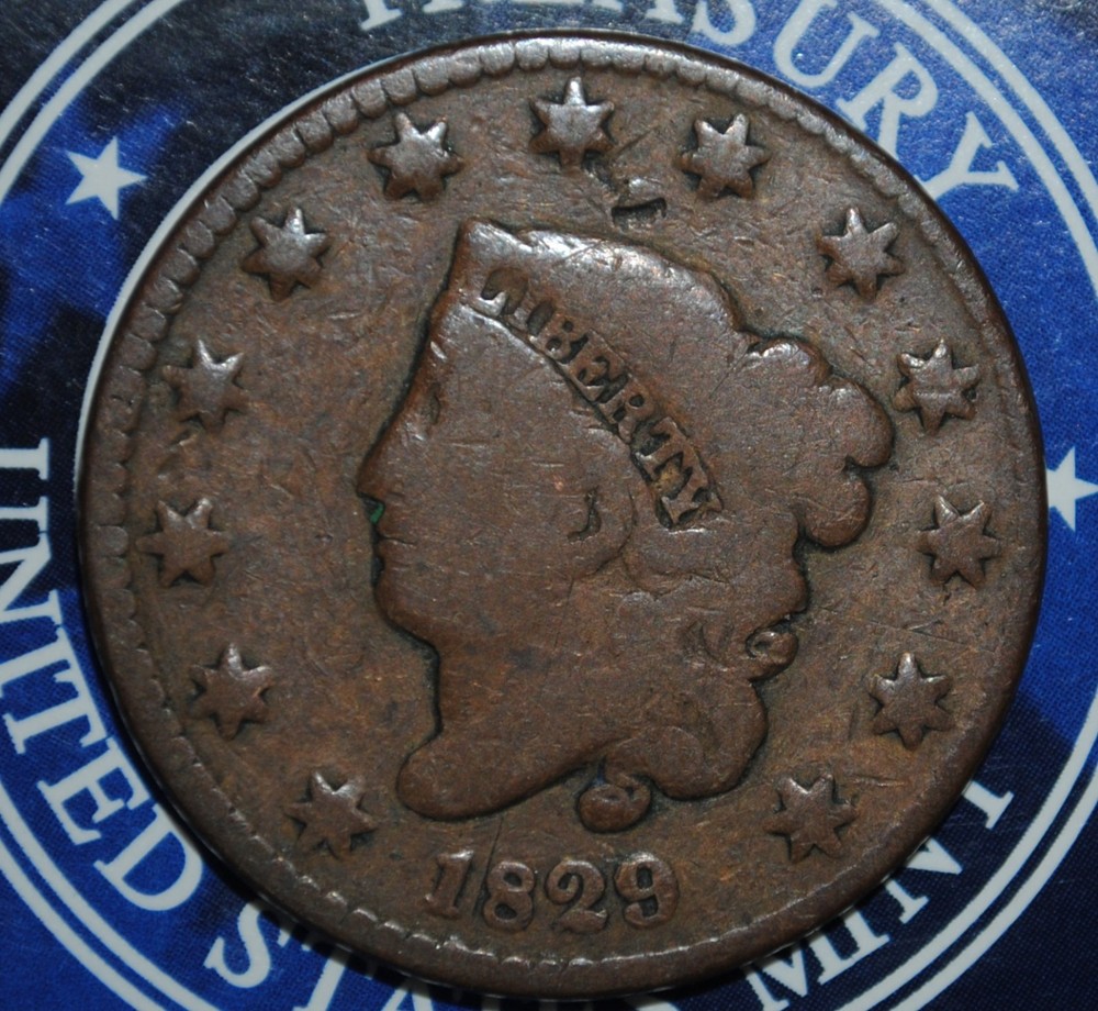 1829 Large Cent   {{{C622