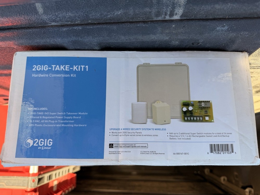 ￼ New Linear 2GIG-TAKE-KIT 1 Hardware Conversion Kit ￼