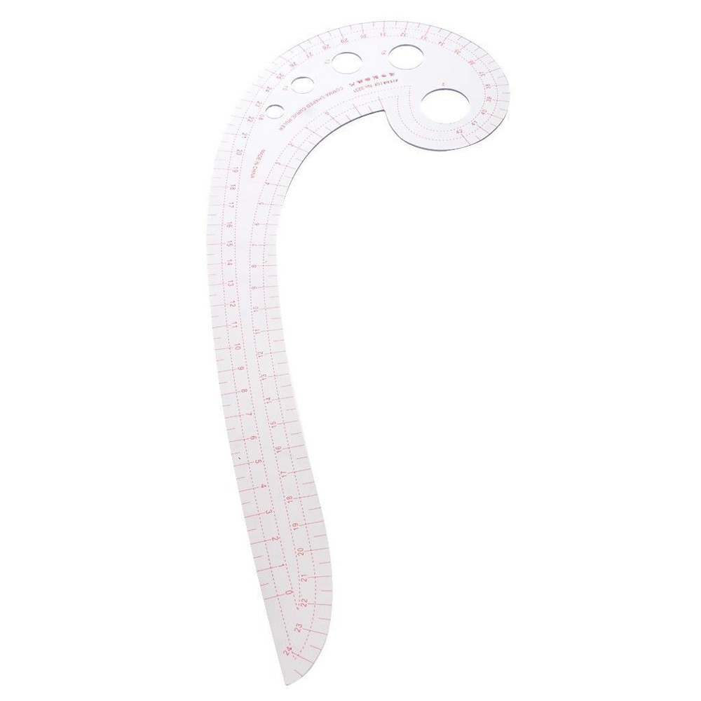Comma Shaped Curve Ruler Styling Design Ruler