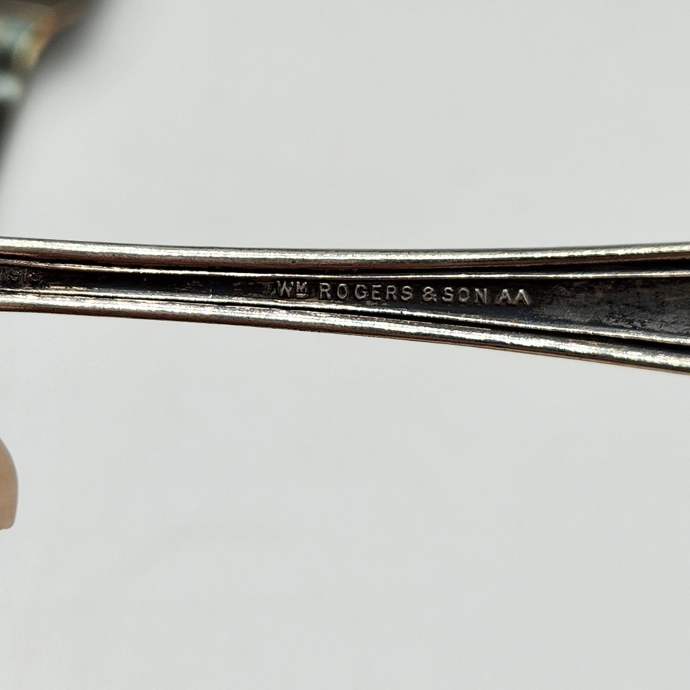 Antique Silverplate Lot Serving & Dinner Fork/Cheese Knife/Teaspoon TARNISHED