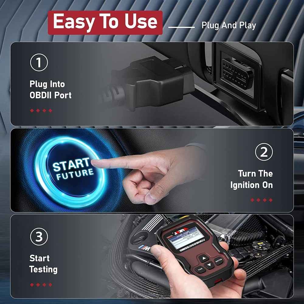 ANCEL JP700 Car JOBD OBD2 Scanner Code Reader Diagnostic Tool Check Engine