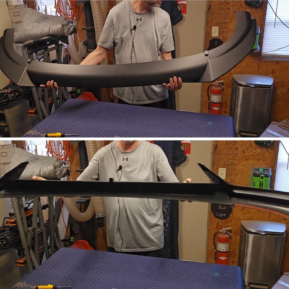 Tesla Model Y Juniper V Style Front Bumper Lip