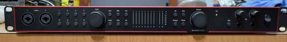 Focusrite Scarlett 18i20 4th Gen USB Audio Interface