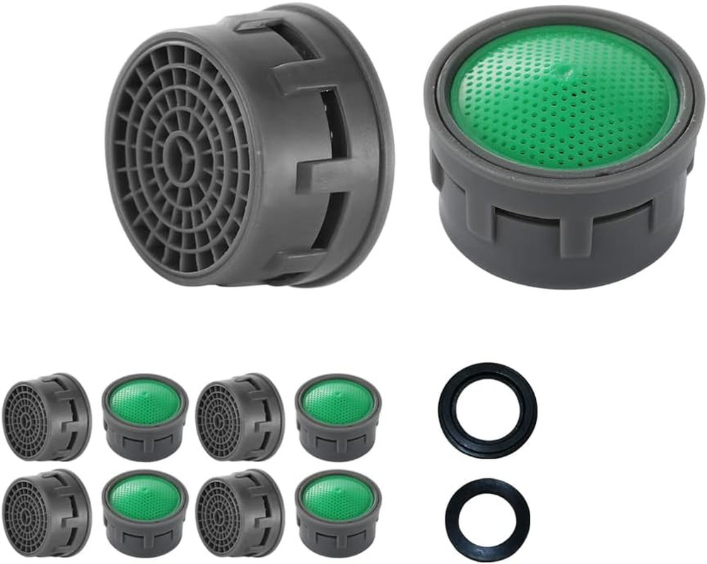 Faucet Areator, 4.75 GPM Insert Aerators 10 Pack Replacement Parts Only Work for