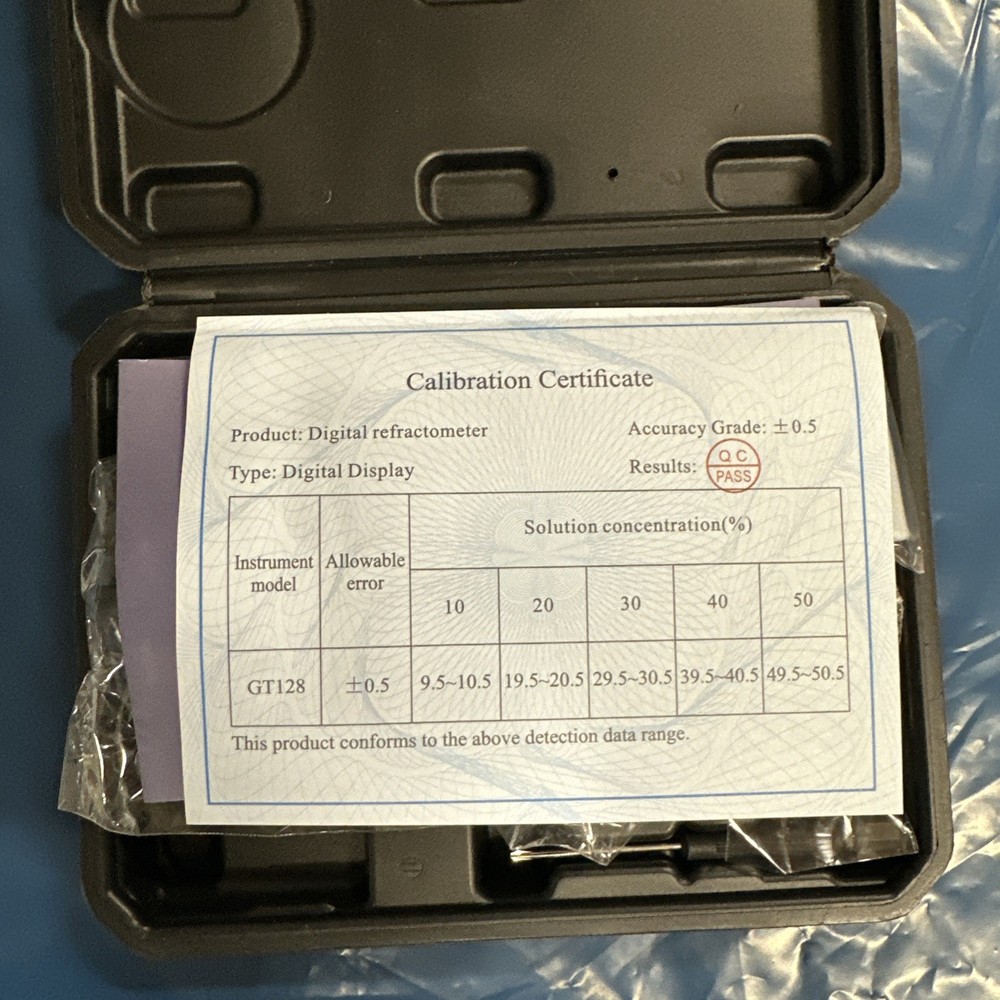 Refractometer - Digital Brix Refractometer, 0-55% Range GOYOJO