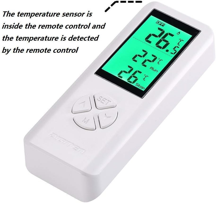 Wireless Temperature Controller Digital Plug-in Thermostat Outlet Remote Control