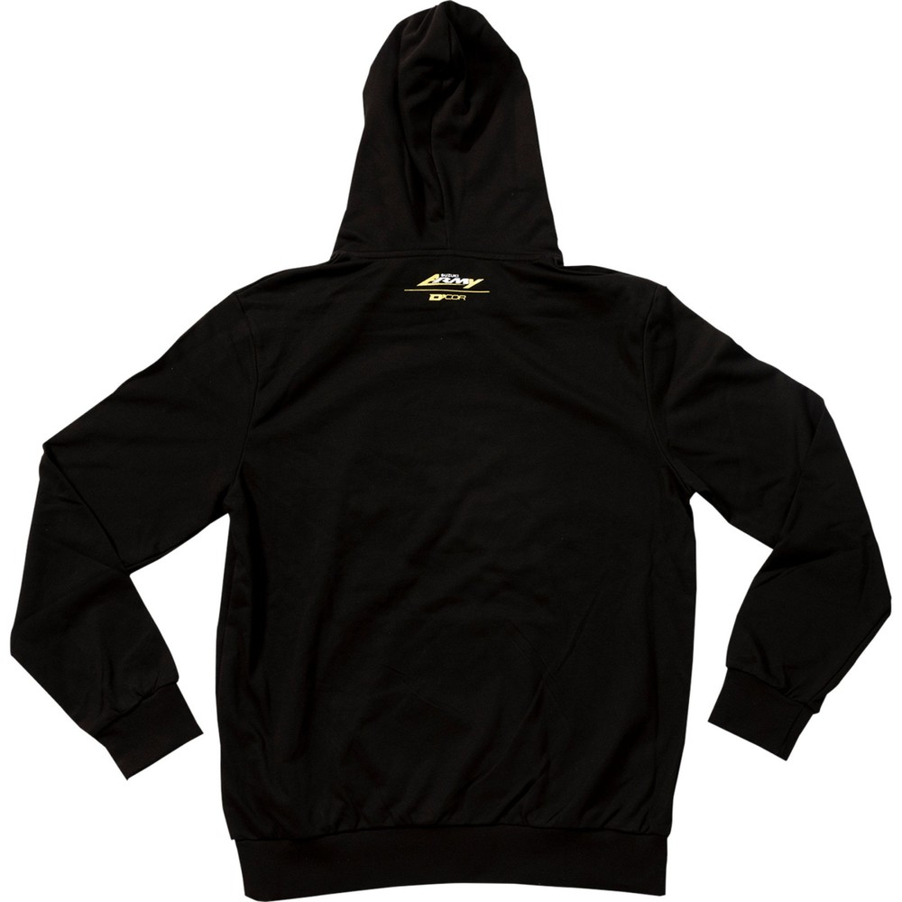 D'Cor Visuals Suzuki Bold Mens Pullover Hoody Black
