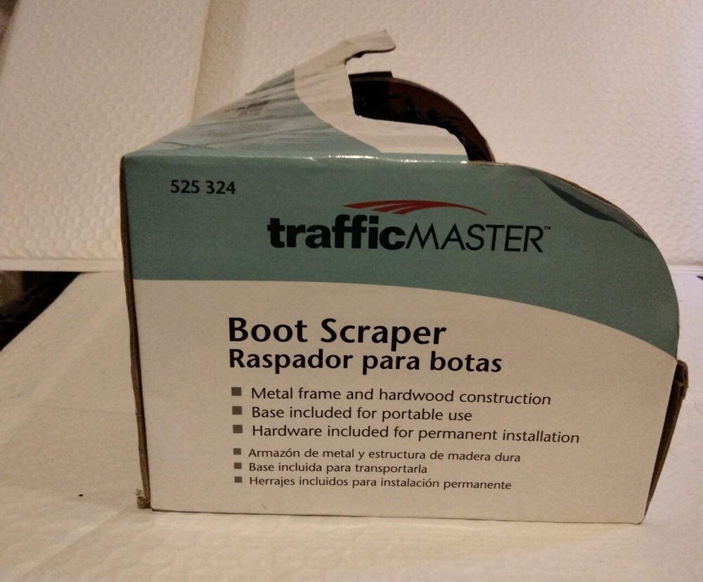 Boot Scraper Scrubber by Traffic Master