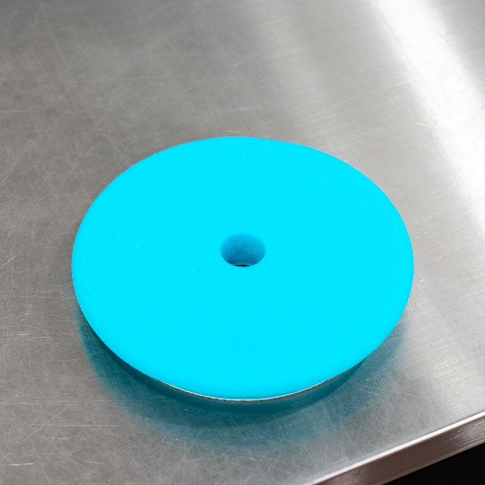 7" Rupes DA Intermediate Foam Pad Aqua | For 6" Backing Plate