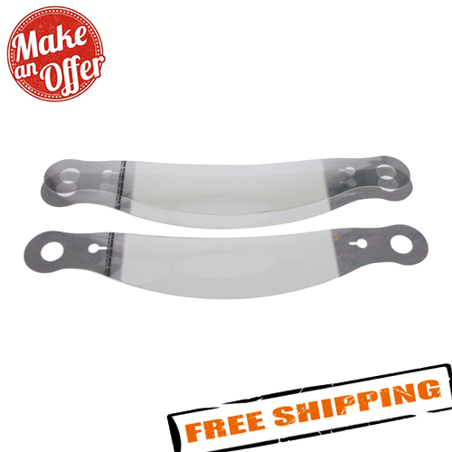 Racing Optics 10204C 2 mil Laminated Tearoffs XStack 10 (Clear)