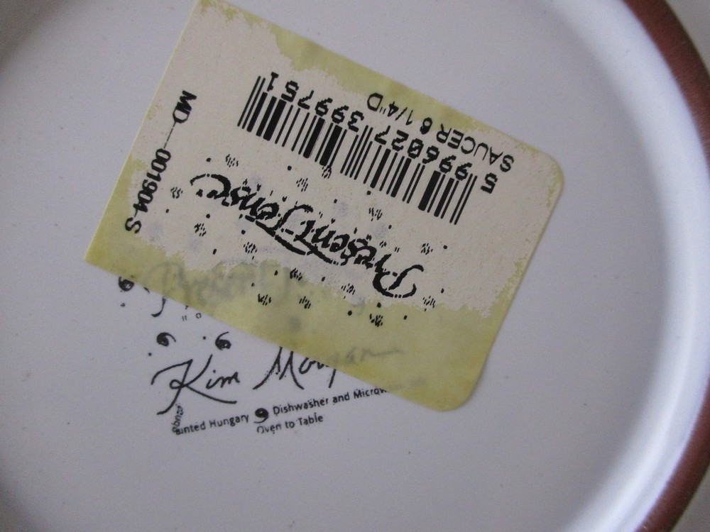 PRESENT TENSE MEREDITH CUP & SAUCER 2 3/8"- 1305F