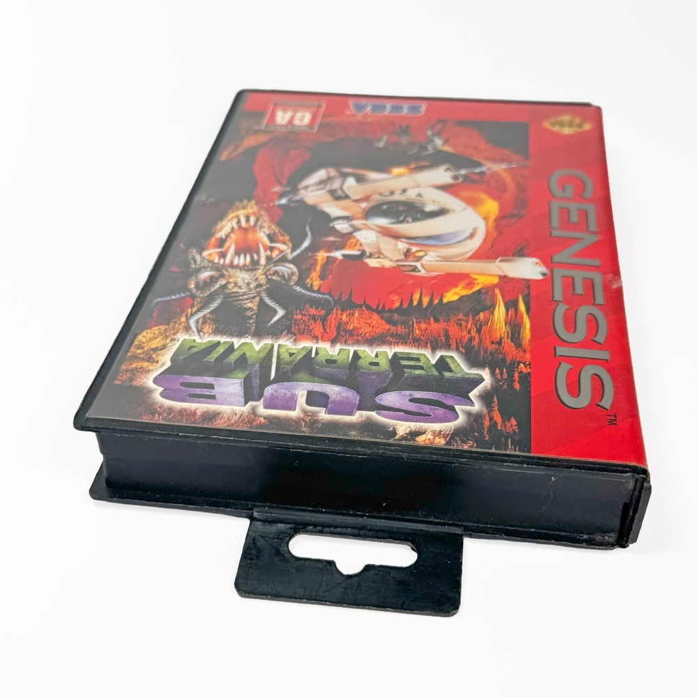 Sub Terrania Sega Genesis Authentic Case Only – Original Box