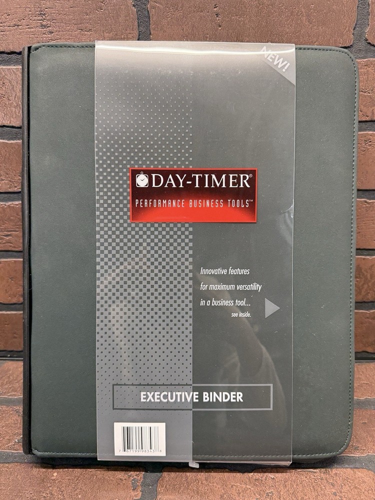 Daytimer Executive Binder Performance Business Tools Notepad